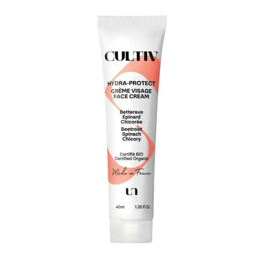 Cultiv Hydra-Protect Crème Visage Face Cream tube on a white background